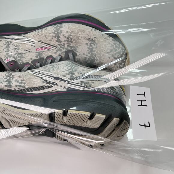 Brooks Ghost 15 Gray Running Shoes Lightweight Sneaker 1103931D147 Men’s Size 10 - Picture 10 of 10